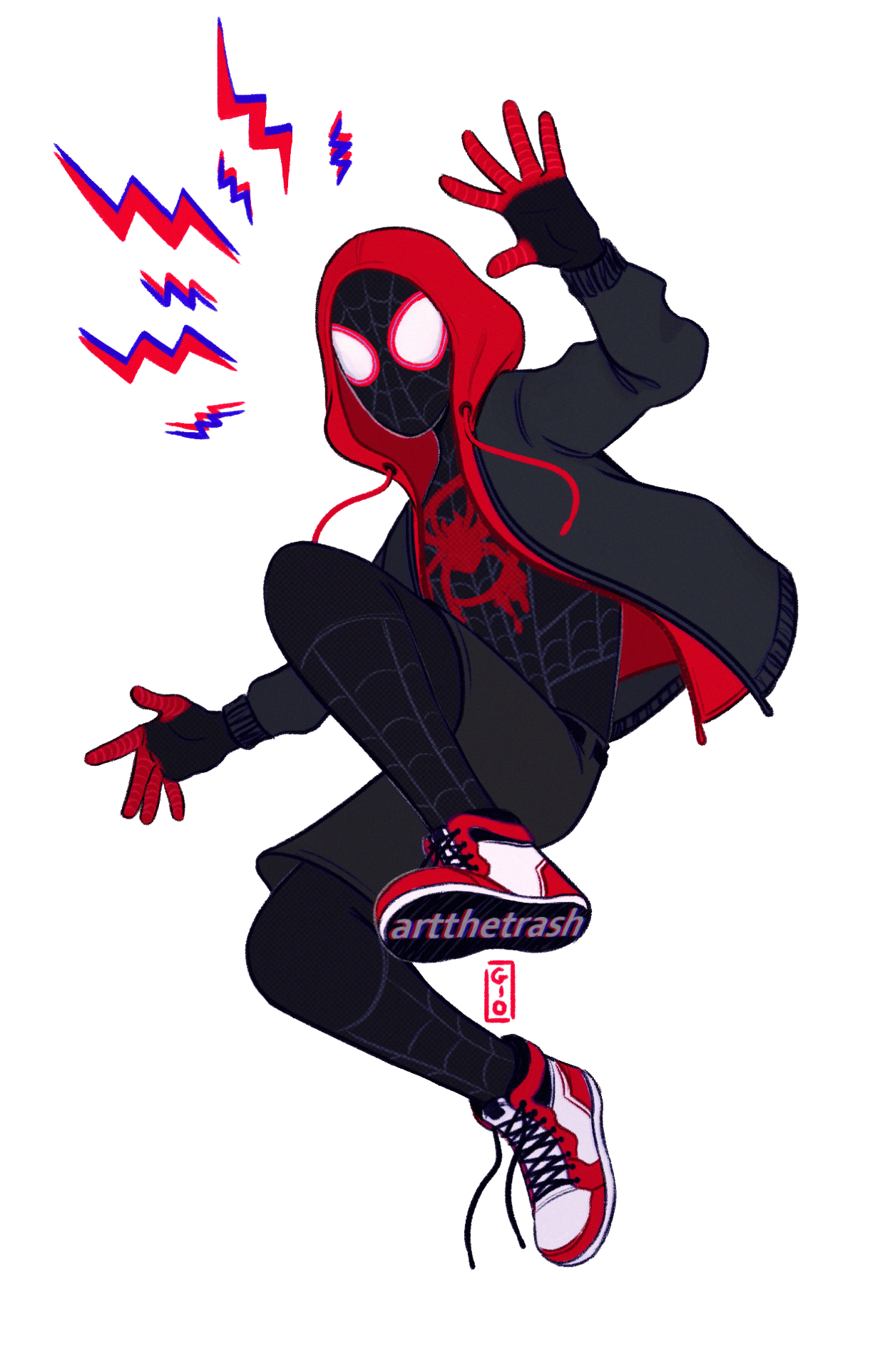 The Spider-Man Into Spider-Verse PNG Download Free PNG Image