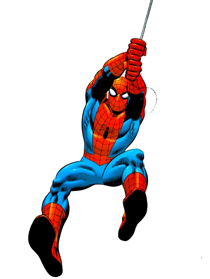 Spiderman Comic Clipart PNG Image