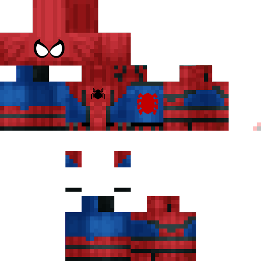 Spiderman Text Pocket Edition Line Minecraft PNG Image