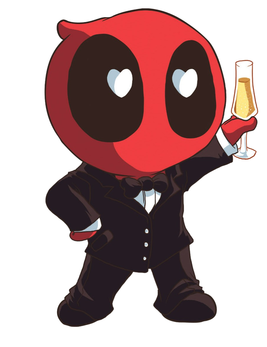 Deadpool Spiderman Of Character Fictional Volume Wedding PNG Image