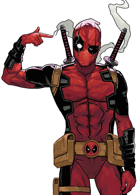 Deadpool Spiderman Character Fictional Book Superhero Comic PNG Image