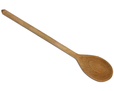 Wooden Spoon Transparent Background PNG Image