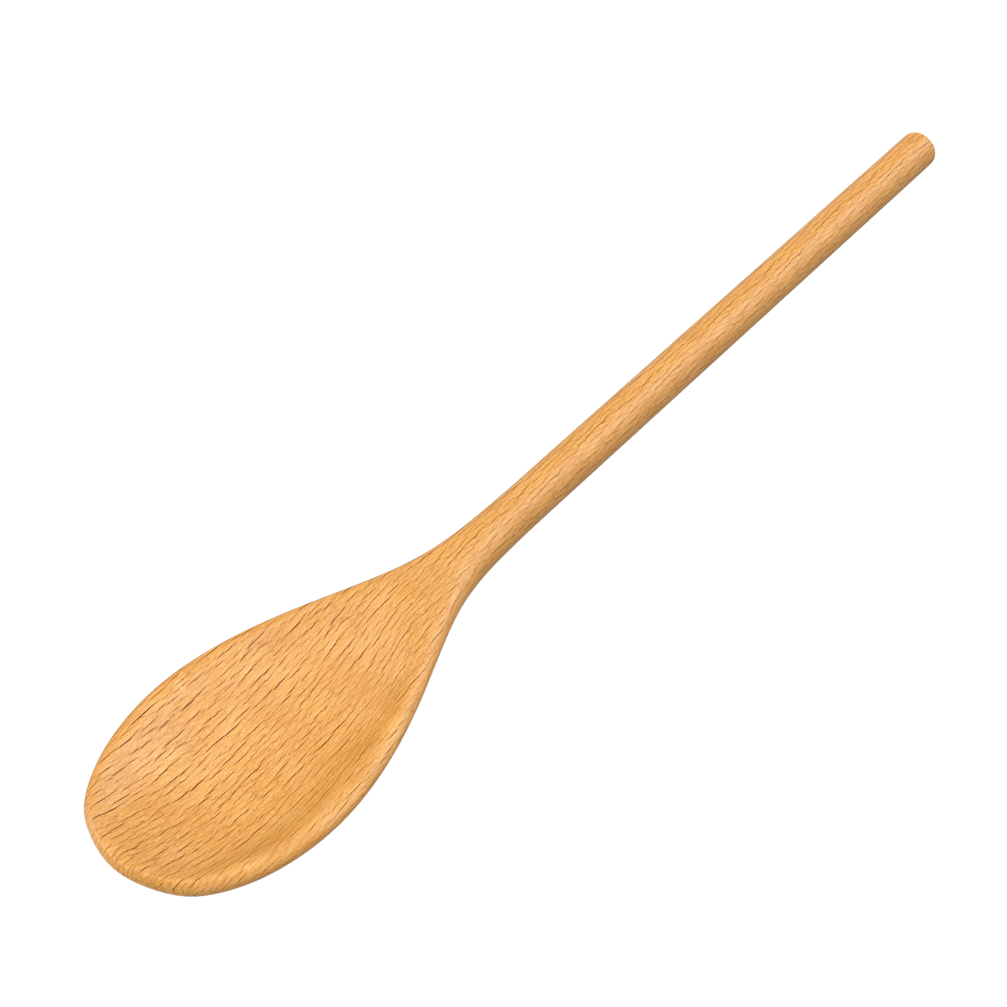 Wooden Spoon Transparent PNG Image