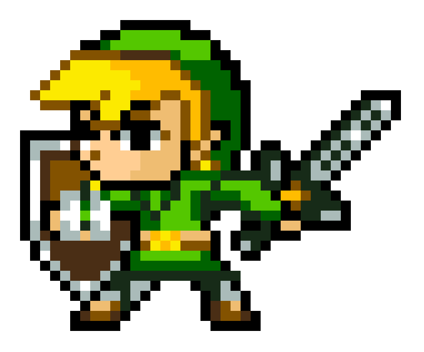 Biome Play Art Of Zelda Pixel Breath PNG Image