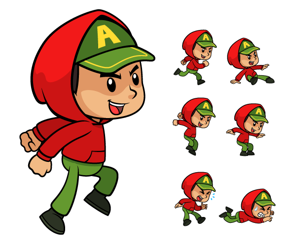Sprite Character Fictional 2D Computer Hoodie Graphics PNG Image