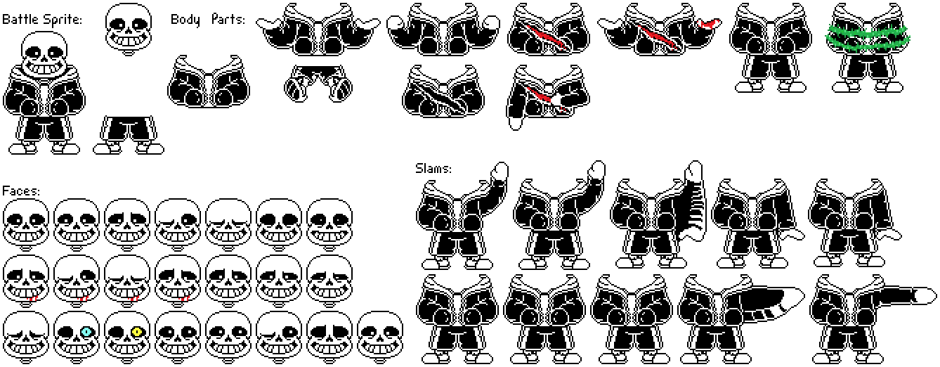 Fashion Sans Undertale Accessory Black White PNG Image