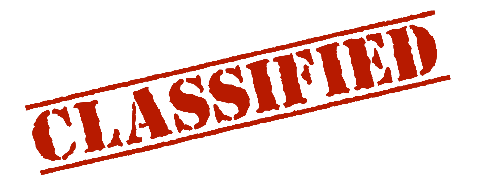 Classified Stamp Transparent PNG Image
