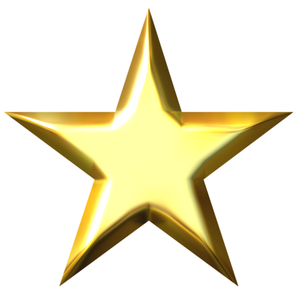 Abstract Star Gold PNG Free Photo PNG Image