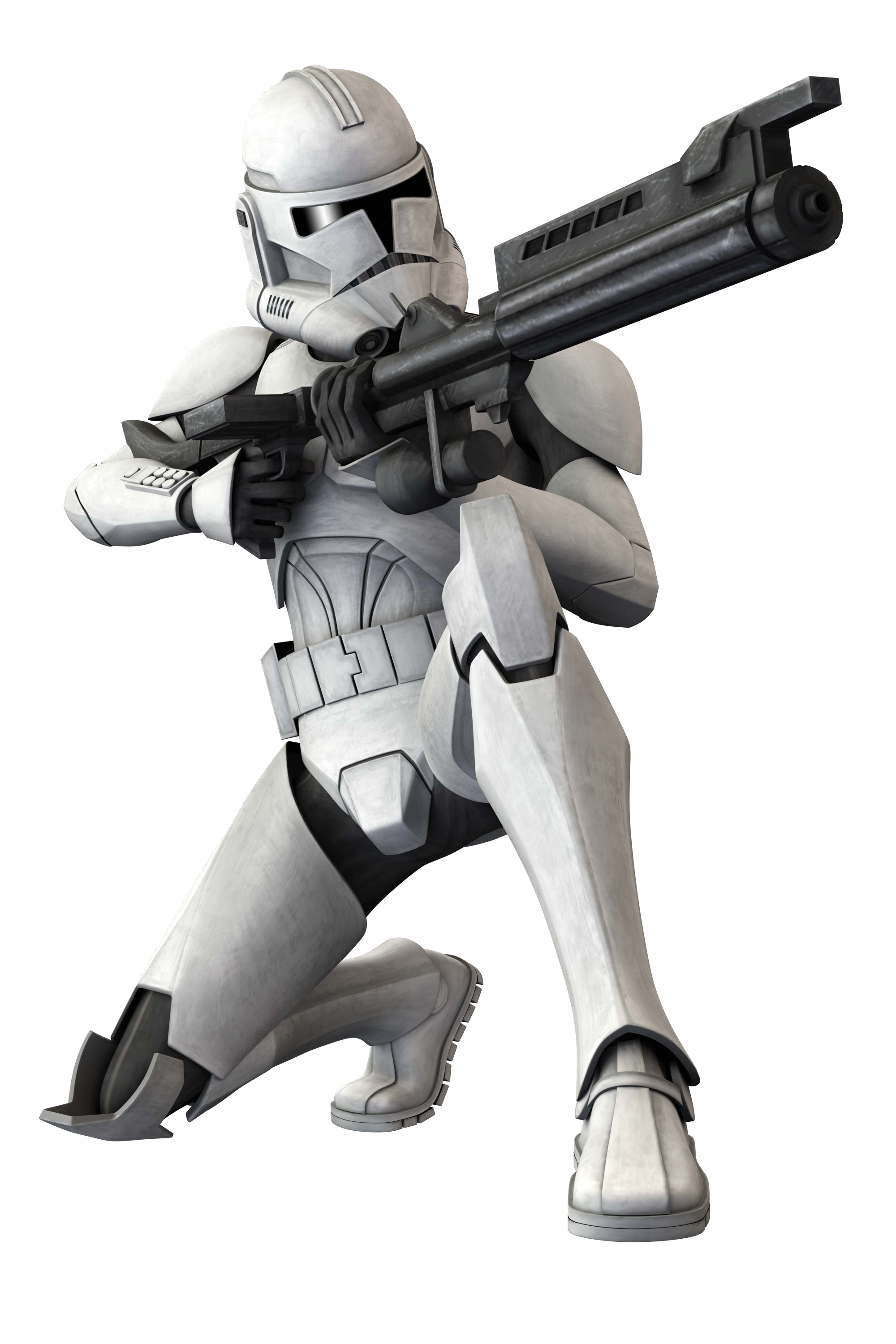 Weapon Star Clone Wars Figurine The Trooper PNG Image