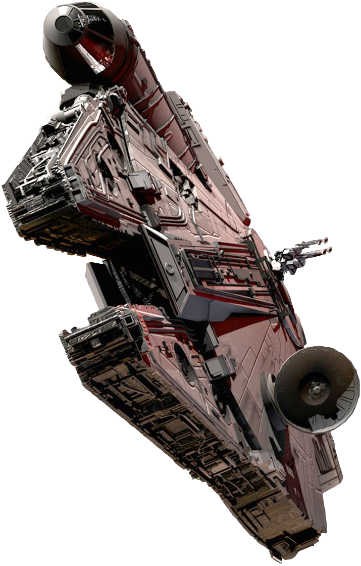 Star Skywalker Wars Anakin Machine Millennium Vehicle PNG Image