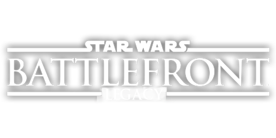 Star Text Wars Ii Battlefront White PNG Image