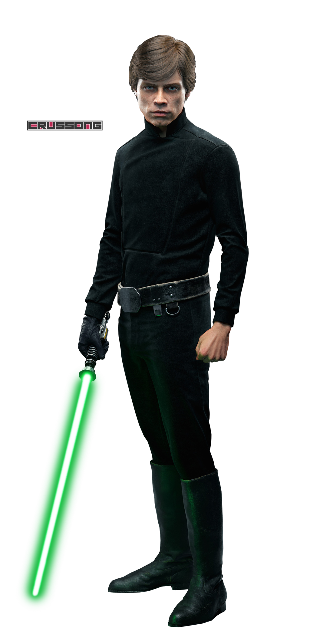 Standing Return Luke Skywalker Anakin Jedi Gentleman PNG Image