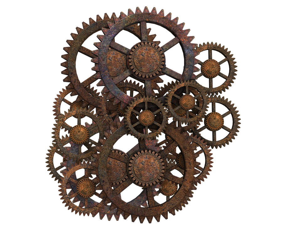 Steampunk Gear Clipart PNG Image
