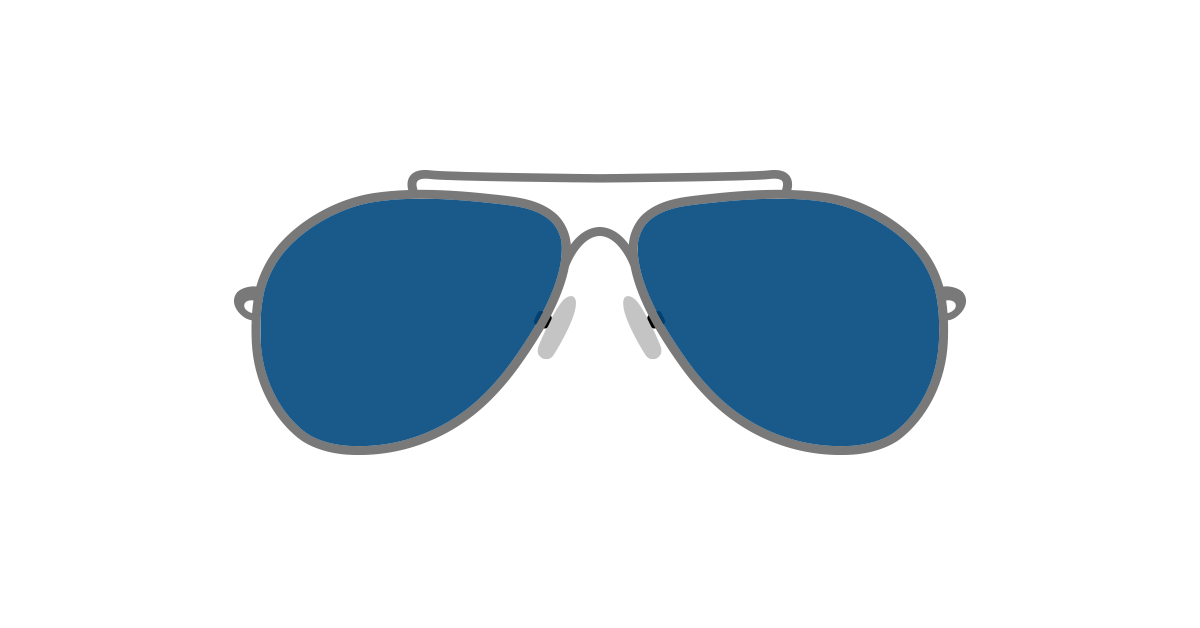 Vector Sunglass Clipart PNG Image