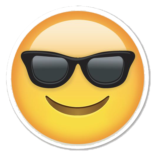 Sunglasses Emoji Photos PNG Image