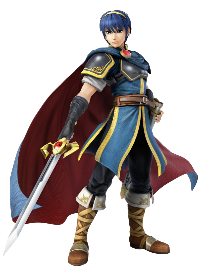 Fire Marth Pic Emblem PNG Free Photo PNG Image