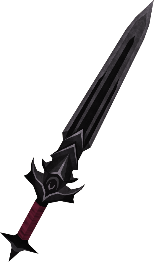 Black Sword PNG Image