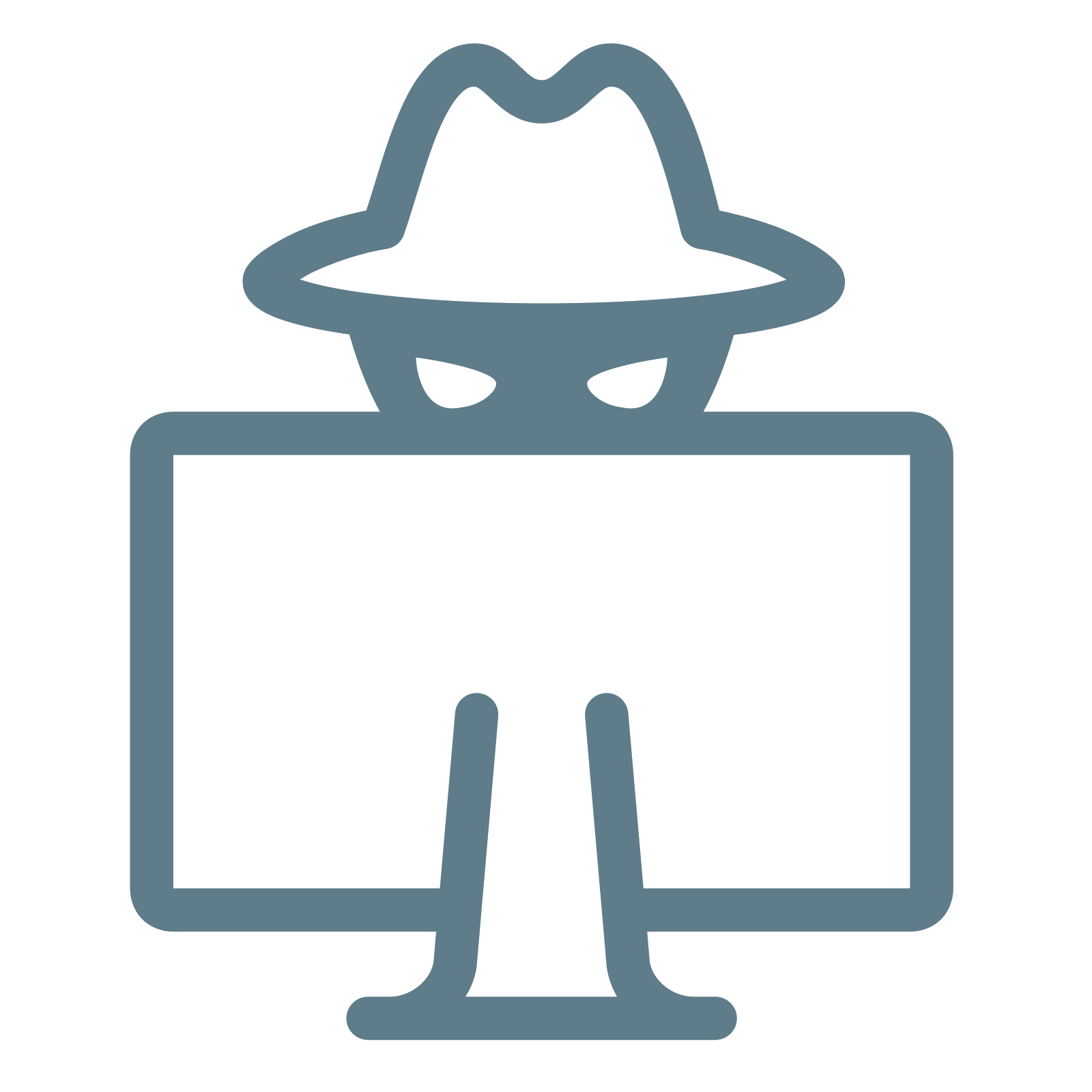 Hacker Security Computer Social Icons Free Clipart HD PNG Image