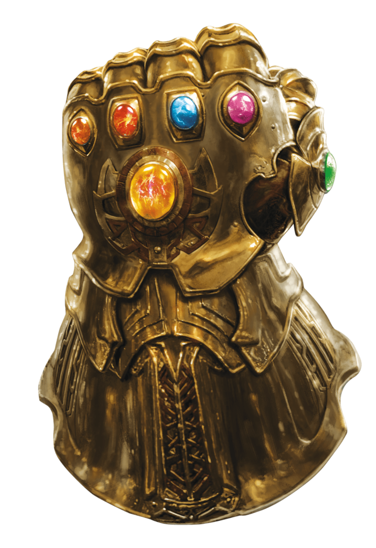 Infinity Destroyer Metal Drax Brass Thanos Gauntlet PNG Image