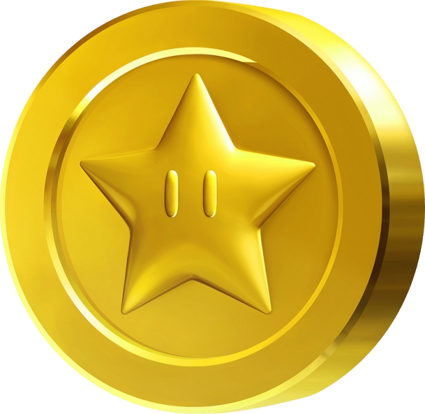 Mario Symbol Super Yellow Bros Free Photo PNG PNG Image