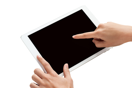 Vector Finger Tablet Hand PNG Download Free PNG Image