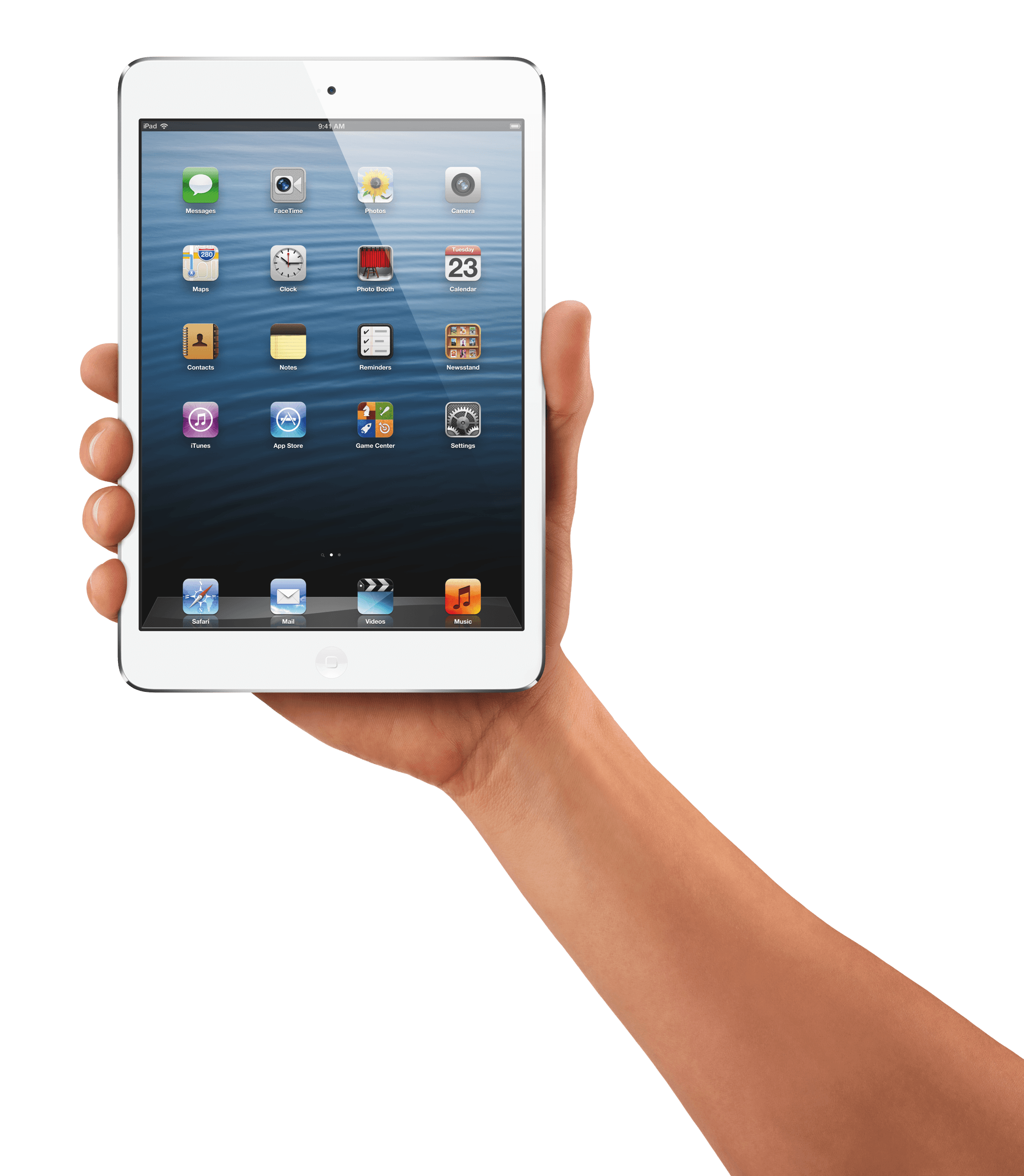 Tablet Holding Hand Free Download PNG HQ PNG Image