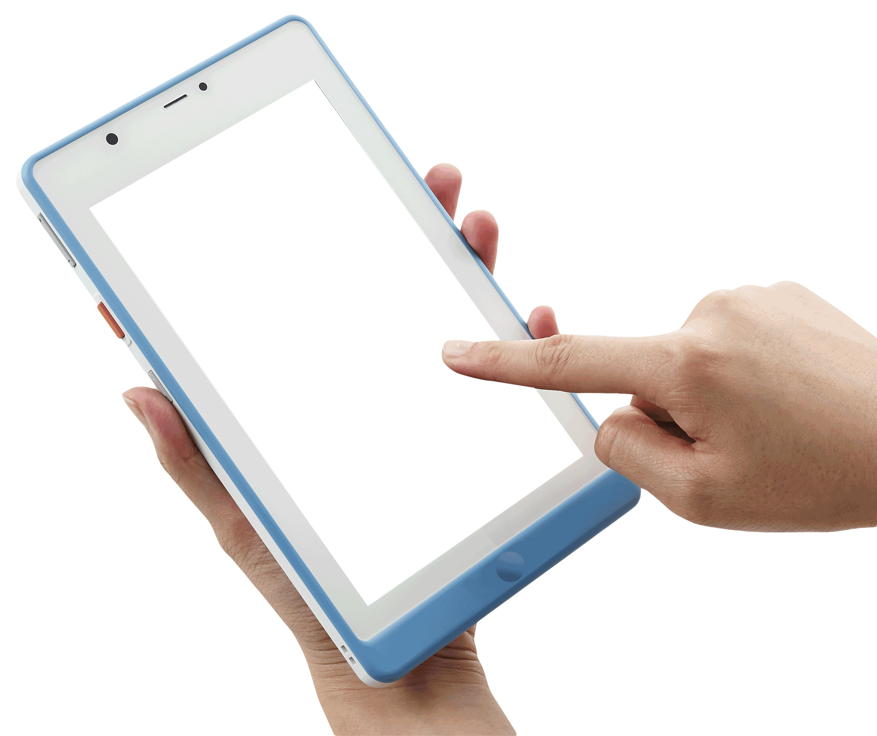 Hand Tablet Holding Mockup PNG Image High Quality PNG Image