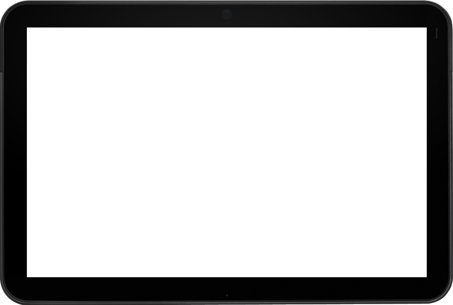 Android Tablet Frame PNG Image