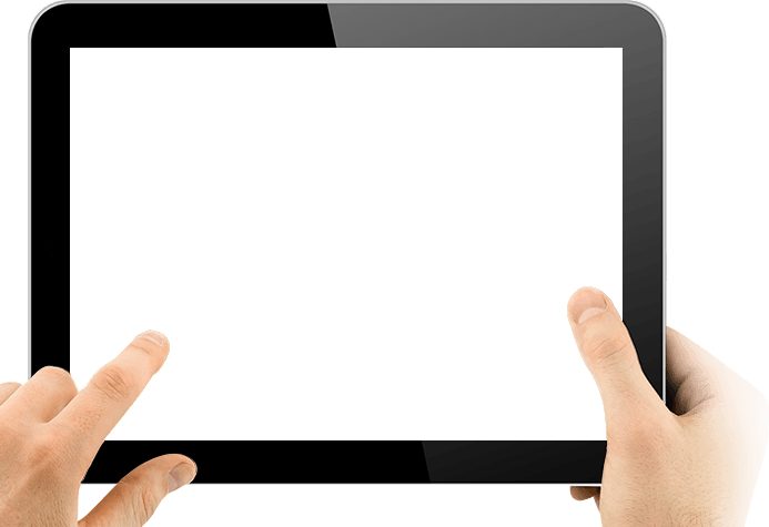 Tablet Transparent In Hands Png Image PNG Image