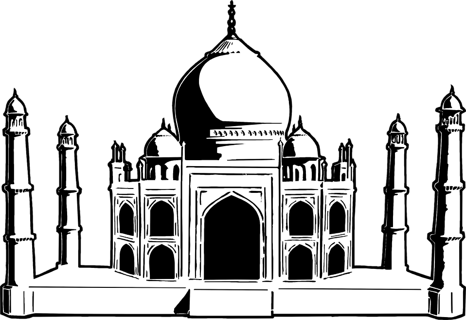 Taj Mahal Picture PNG Image