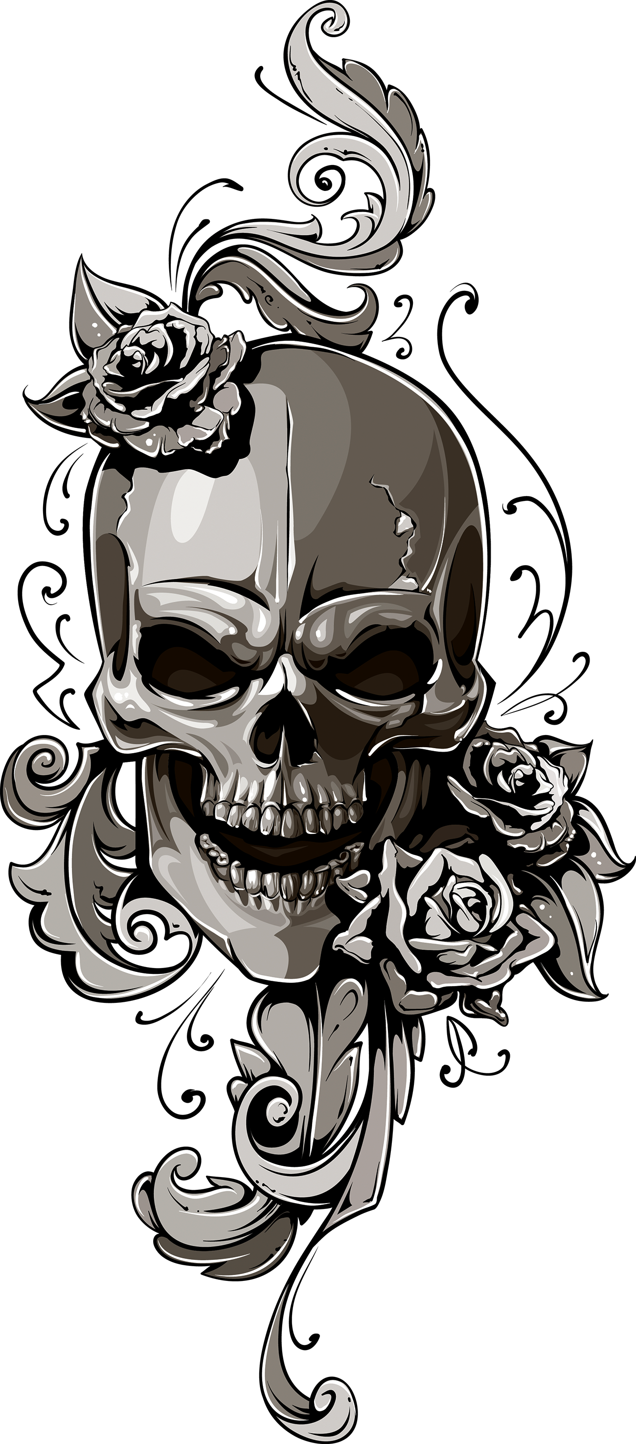 School Old Skull (Tattoo) Human Symbolism PNG Image