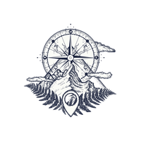 Download Tattoo Mountain Compass Sketch Artist Png File Hd Hq Png Image Freepngimg