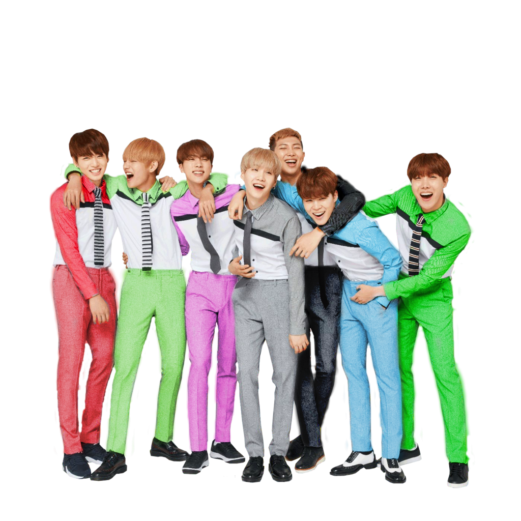 Standing Human Bts Uniform Tshirt Behavior PNG Image