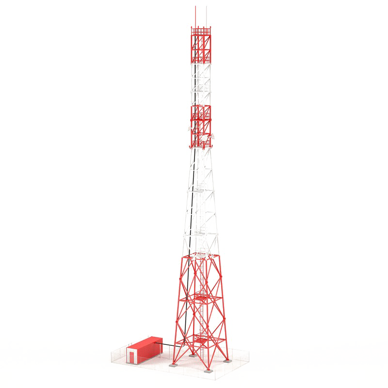 Communication Tower Free Clipart HQ PNG Image