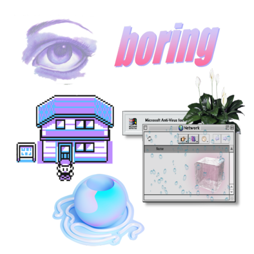 Purple Text Bing Aesthetics Vhs Download HD PNG PNG Image