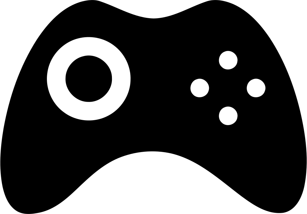Photography Xbox Controllers Game Video Logo Monochrome PNG Image