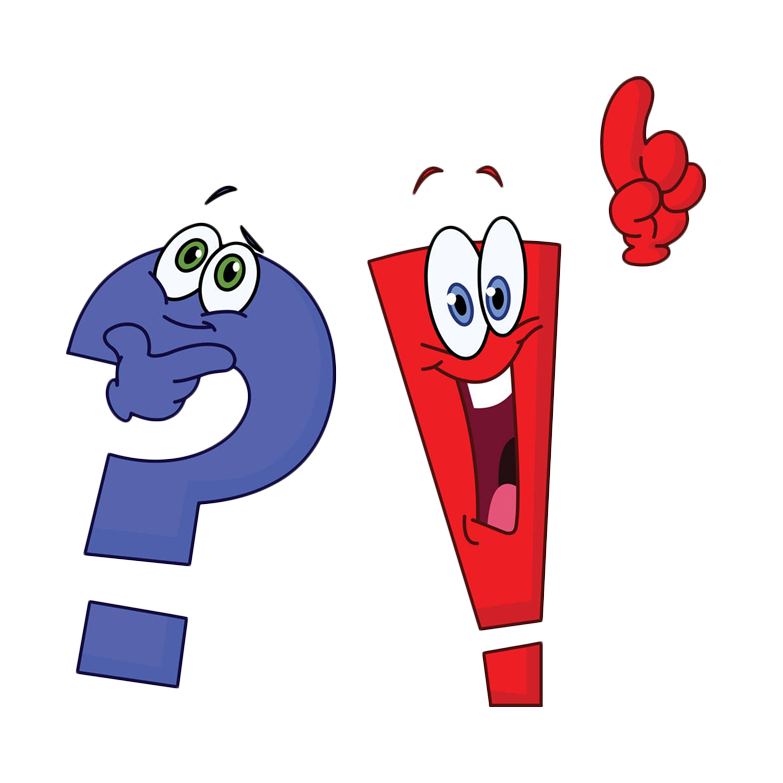 Exclamation Art Area Question Mark Cartoon PNG Image