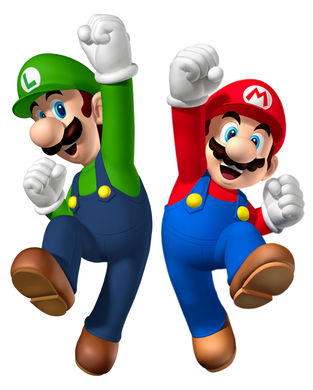 Toy Superstar Thumb Saga Bros Mario Luigi PNG Image