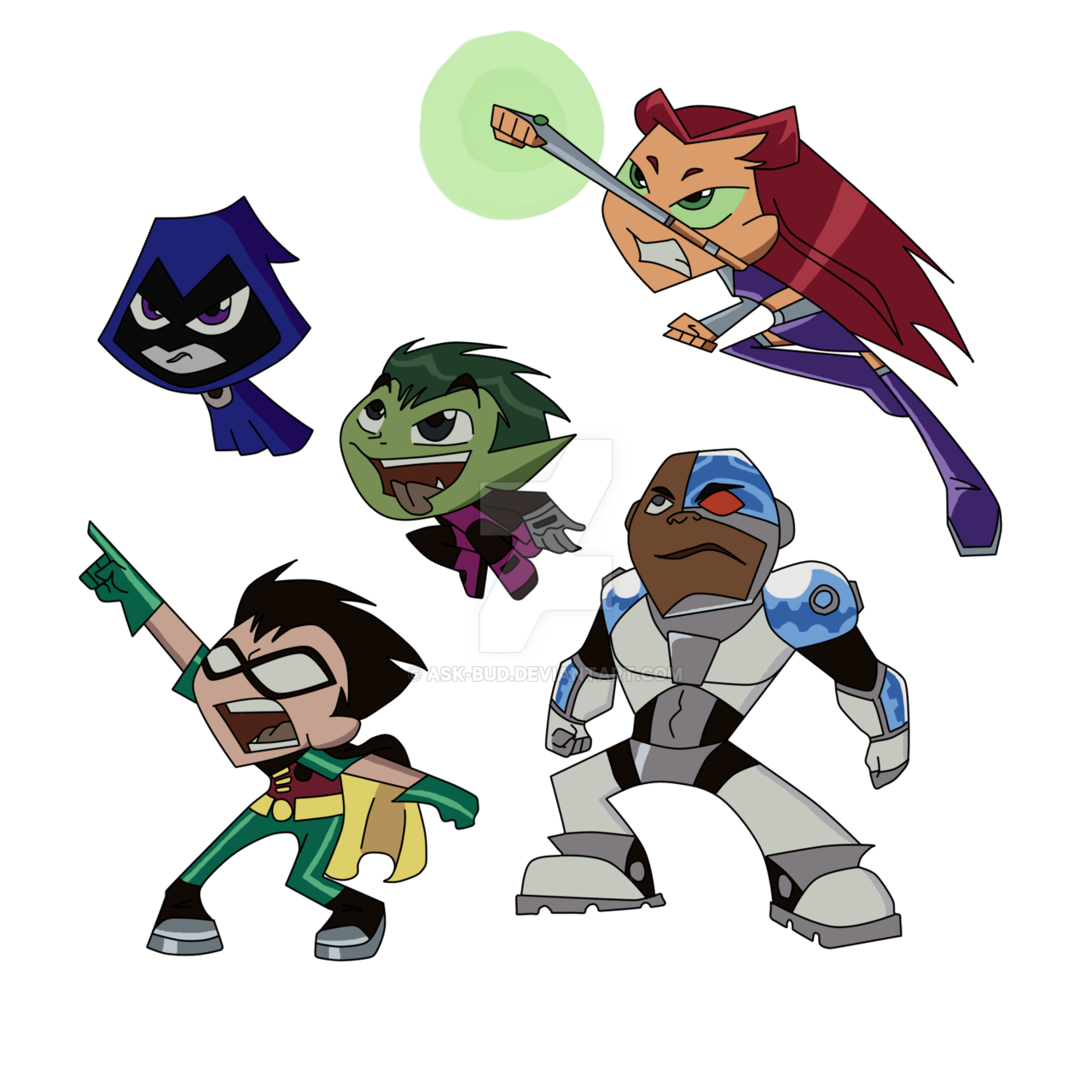 Teen Titans Transparent Background PNG Image