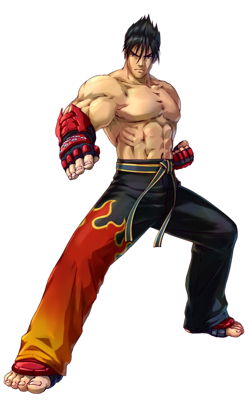 Jin Kazama Free Clipart HD PNG Image