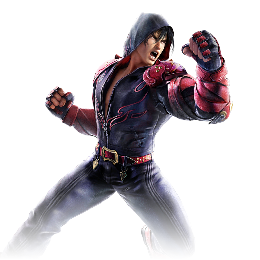 Tekken Kazama Jin Tournament Character Figurine Fictional PNG Image