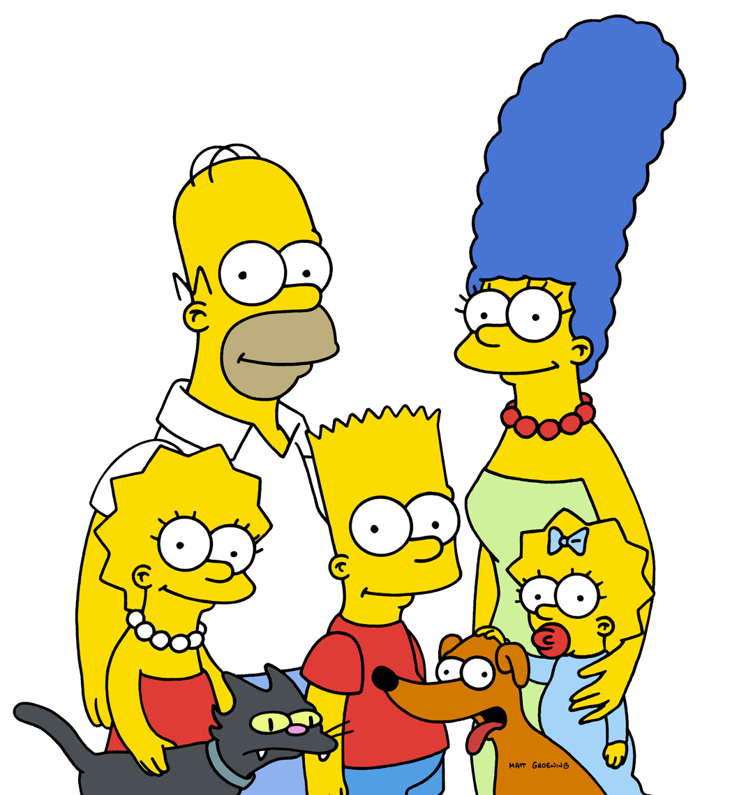 The Simpsons Clipart PNG Image