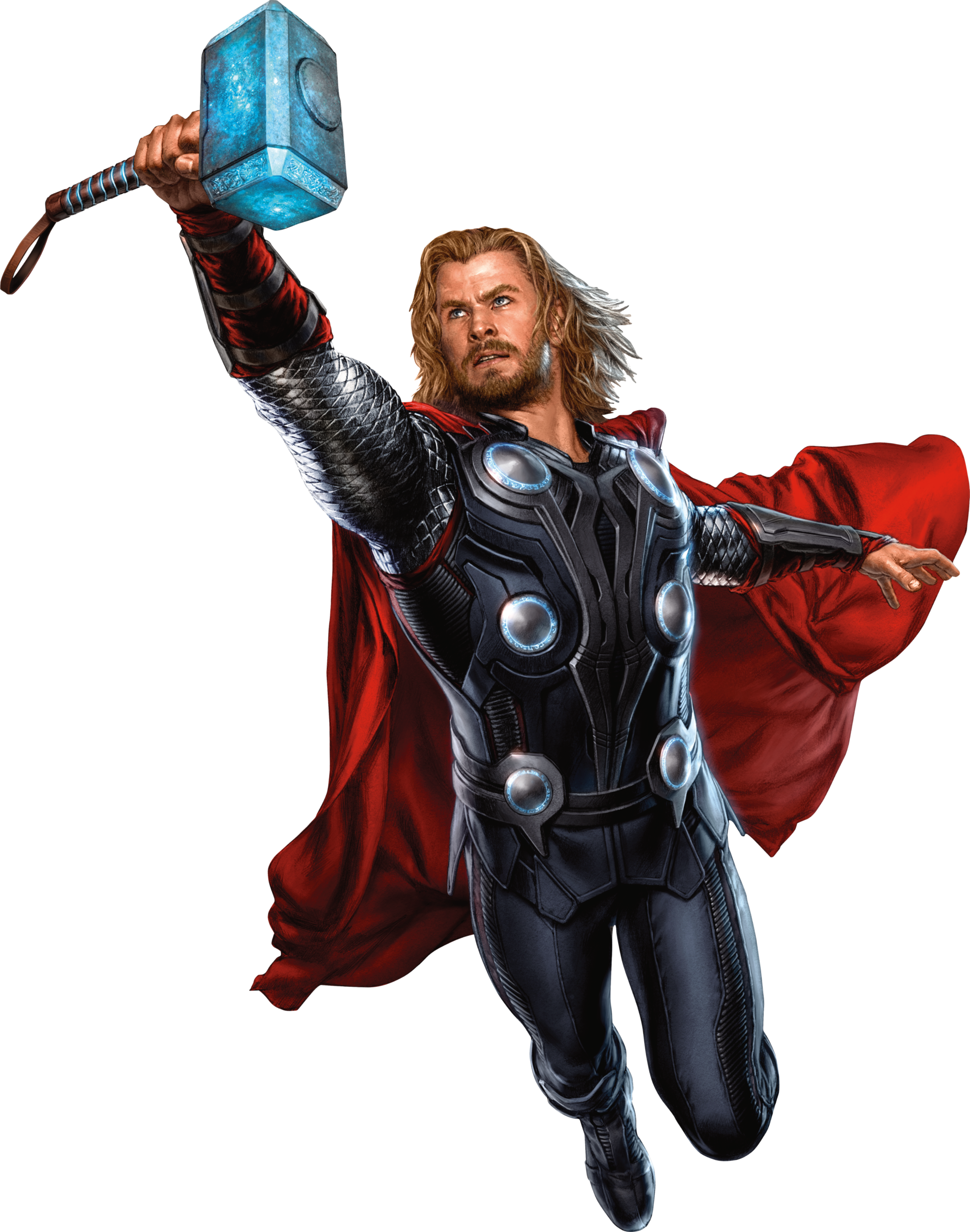 Hero Universe Cinematic Thor Squad Super Avengers PNG Image