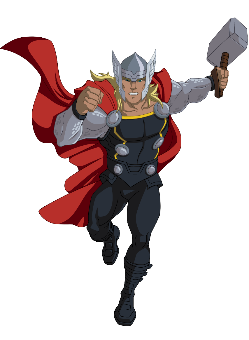 Universe Character Cinematic Thor Figurine Fictional Cartoon PNG Image