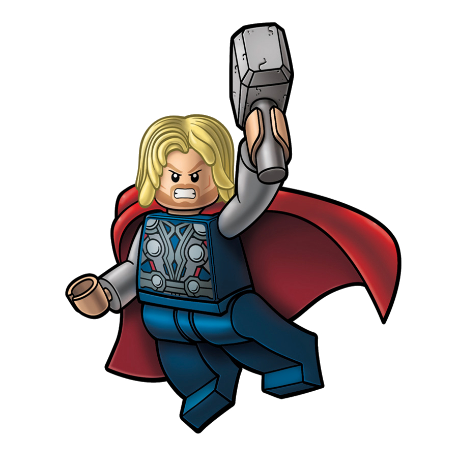 Superhero Behavior Lego Hulk Thor Human Avengers PNG Image