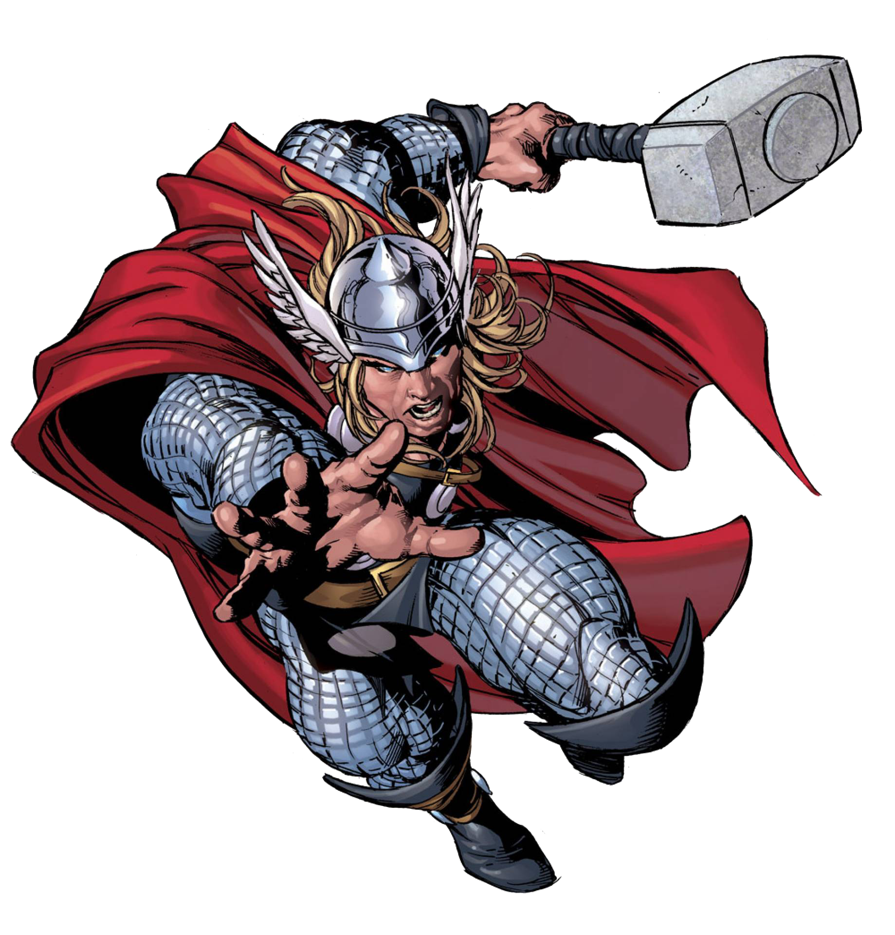 Superhero Character Fictional Thor Angela Odin PNG Image