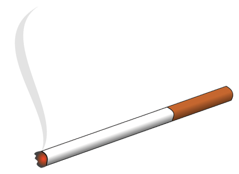 Thug Life Cigarette File PNG Image