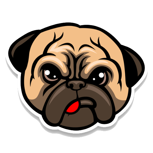 Pug Life Picture PNG Image