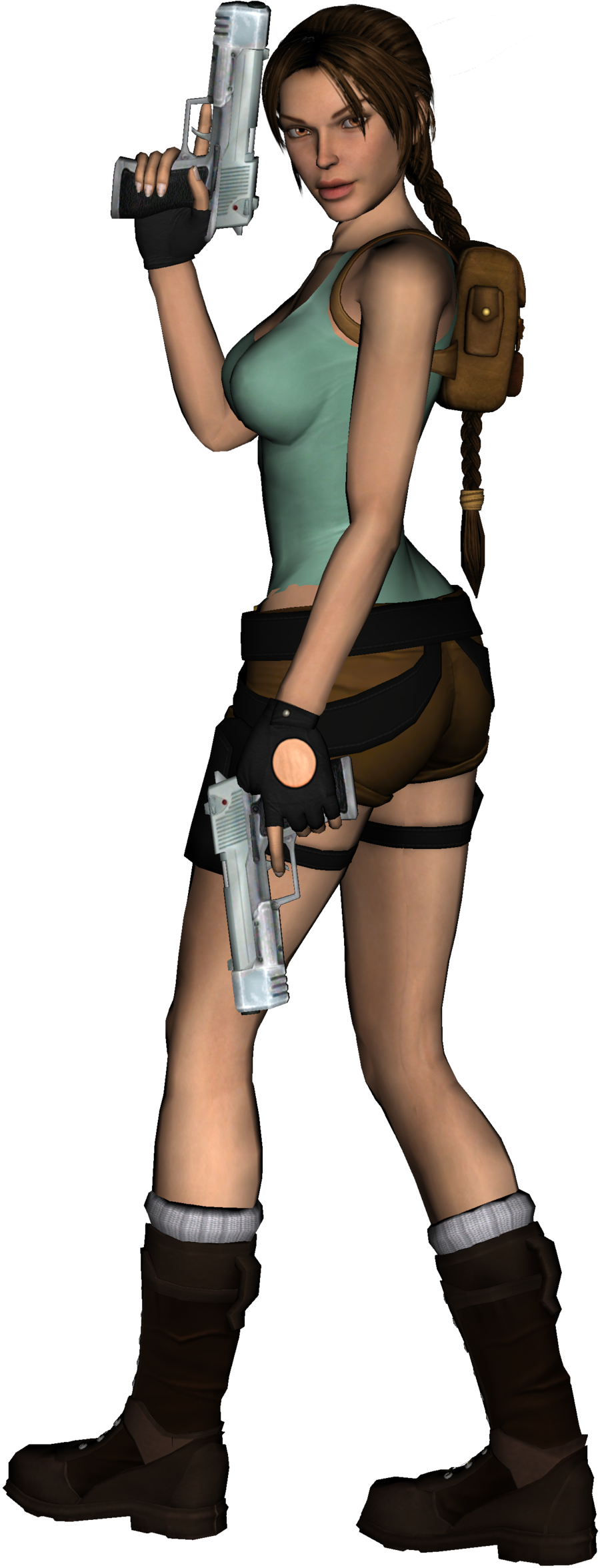 Lara Croft Transparent Background PNG Image
