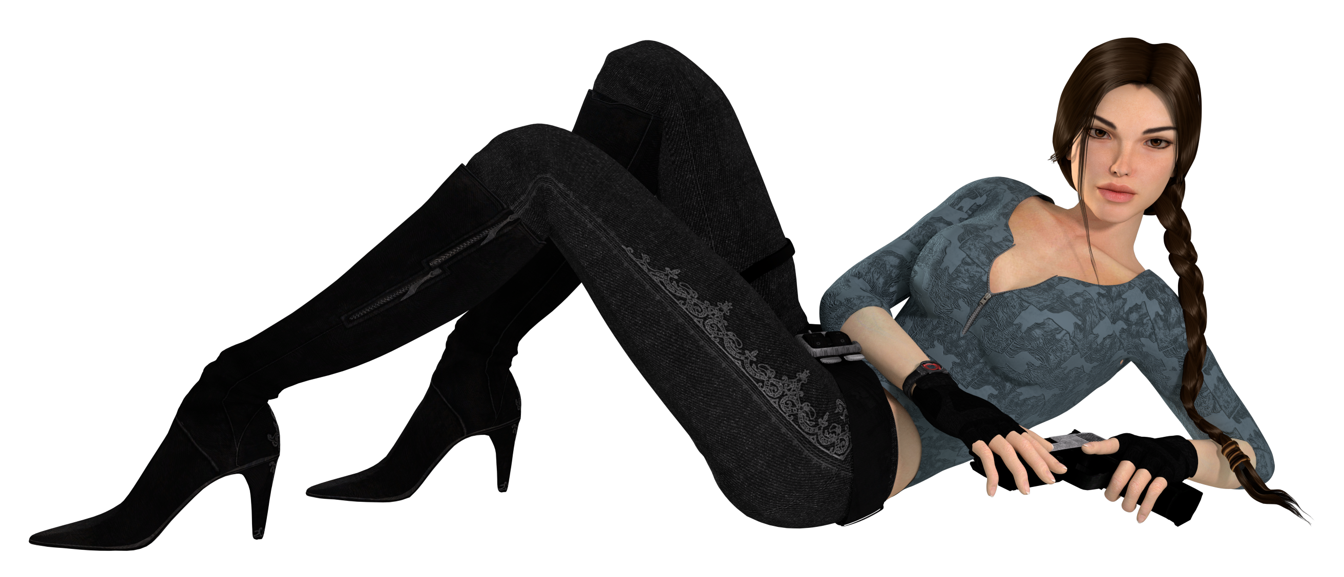 Lara Croft Transparent PNG Image